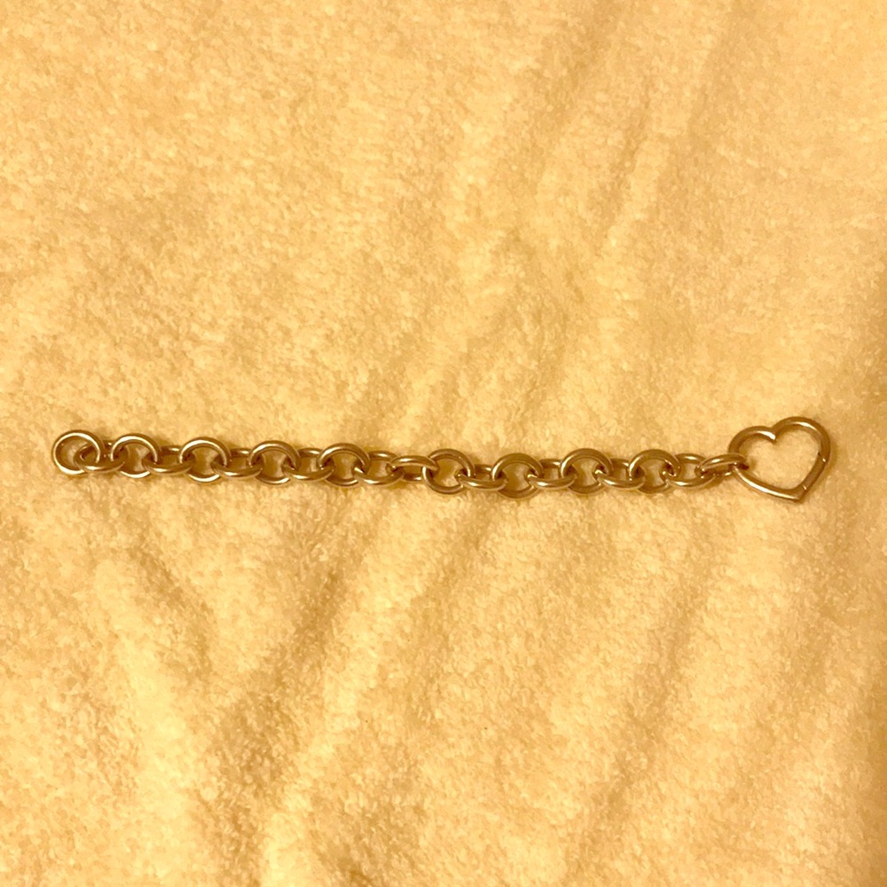Tiffany & Co. silver bracelet heart lock